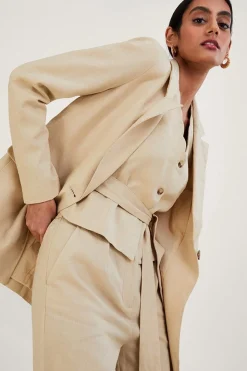 'Jenny' Jacket in Linen Blend