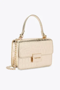 'Jessica Shoulder Bag' Croc Print