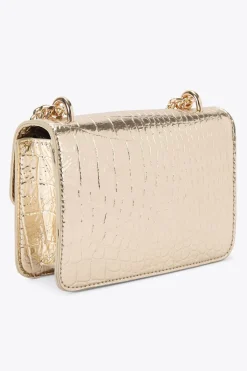 'Jessica Shoulder Bag' Croc Print