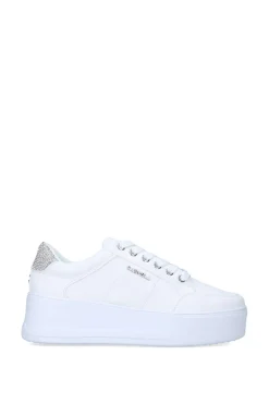 'Jive Lace Up' Fabric Trainers