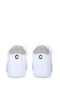 'Jive Lace Up' Fabric Trainers