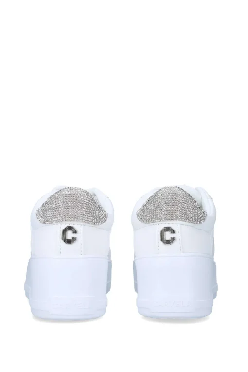 'Jive Lace Up' Fabric Trainers