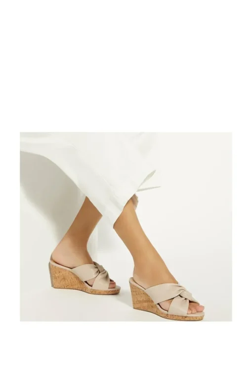 'Kacee' Leather Wedges