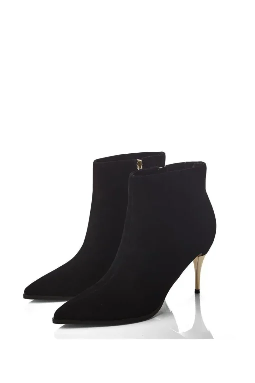 'Keri' Suede Heeled Boots