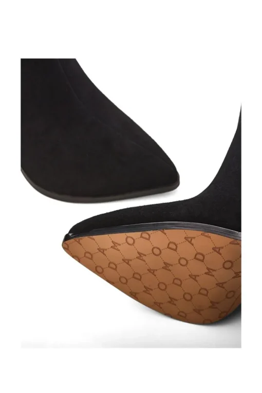 'Keri' Suede Heeled Boots