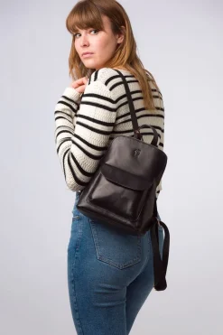 'Kerrie' Leather Backpack