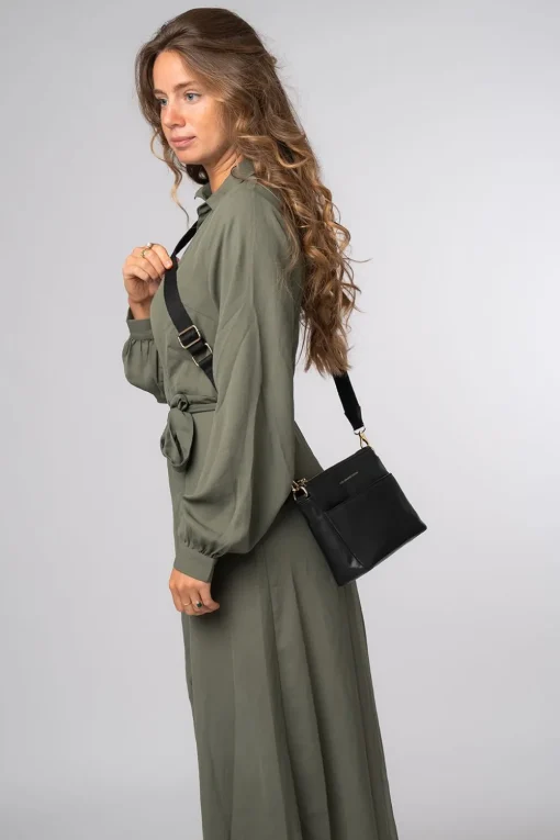 'Kerry' Leather Cross Body Bag