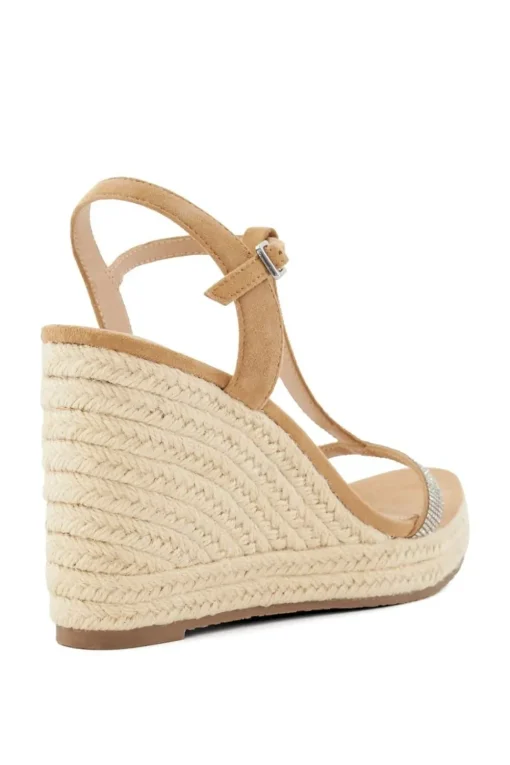 'Kitten' Suede Wedges