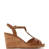 'Koala' Leather Wedges