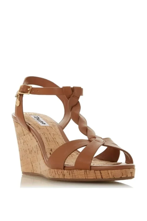 'Koala' Leather Wedges