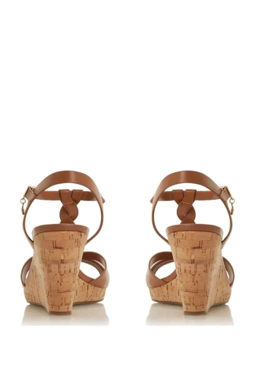 'Koala' Leather Wedges