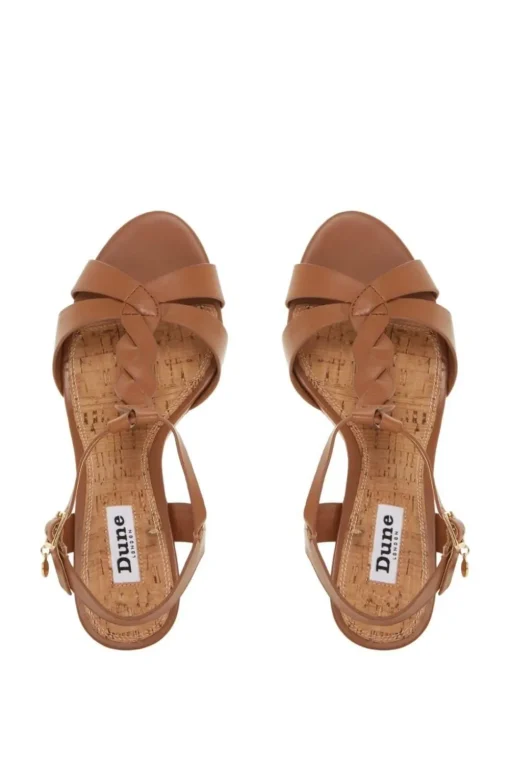 'Koala' Leather Wedges