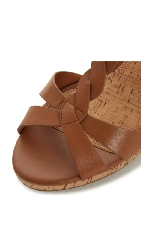 'Koala' Leather Wedges