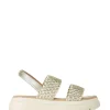 'Krypton Weave' Leather Sandals