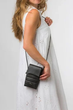 'Lilian' Nappa Leather Cross Body Phone Bag
