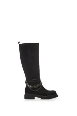 'Litzy' Alcantara Heeled Boots
