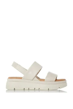 'Location' Leather Flatforms