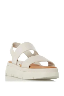 'Location' Leather Flatforms