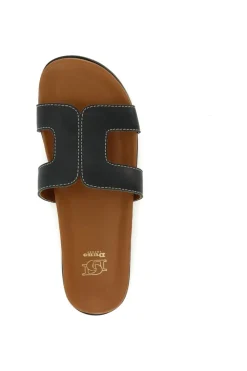 'Loupa' Leather Sandals