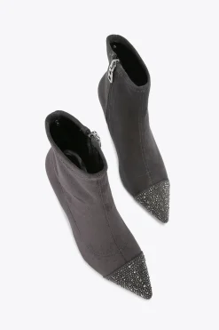'Lovebird Toecap' Fabric Boots