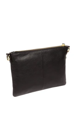 'Lytham' Leather Cross Body Clutch Bag