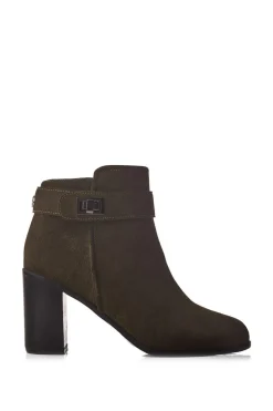 'Maricella' Suede Heeled Boots