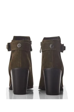 'Maricella' Suede Heeled Boots