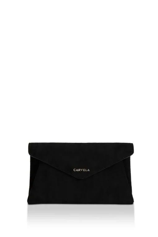 'Megan Envelope Clutch' Suedette Bag