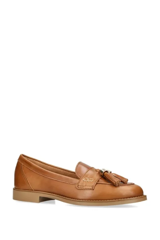 'Mia' Leather Flats