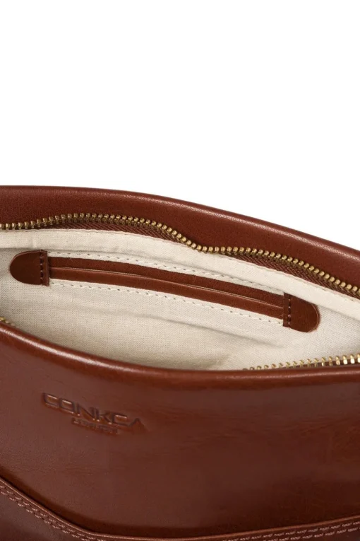 'Miya' Leather Cross Body Bag