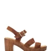 'Moniqua' Suede Heeled Sandals
