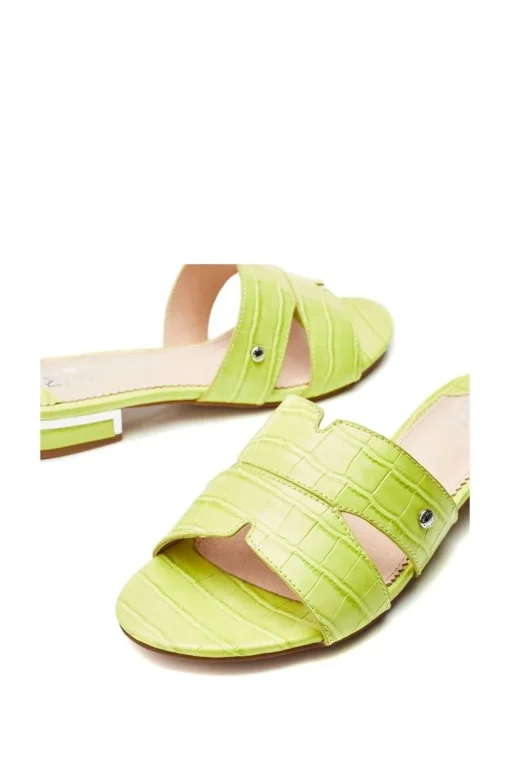 'Murah' Patent Mocc Croc Sandals