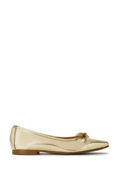 'Mya Bow' Leather Flats