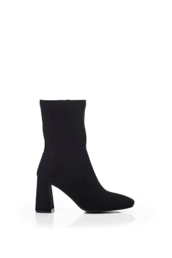 'Myler' Alcantara Heeled Boots
