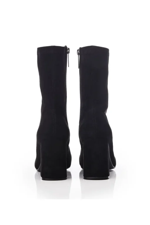 'Myler' Alcantara Heeled Boots