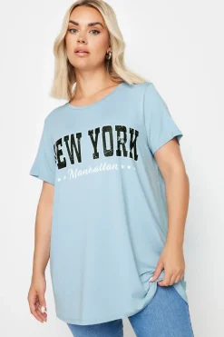 'New York' Slogan T-Shirt