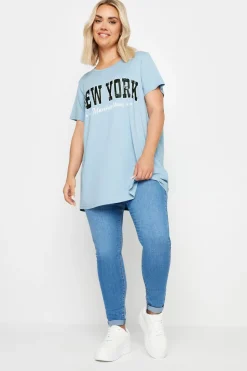 'New York' Slogan T-Shirt