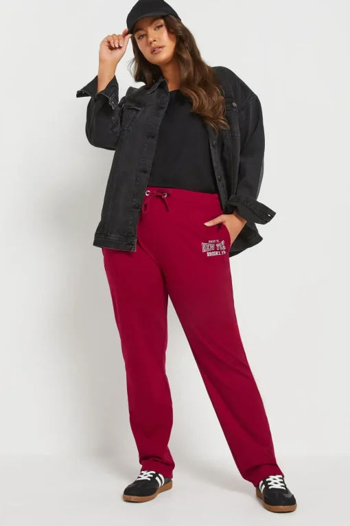 'New York' Straight Leg Joggers