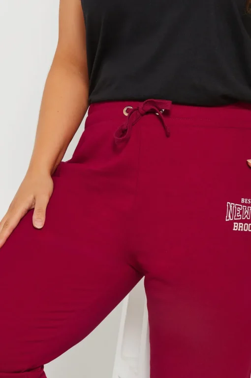 'New York' Straight Leg Joggers