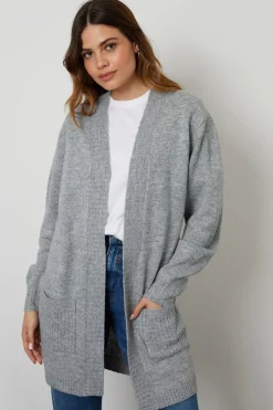 'Ocean' Longline Knitted Cardigan