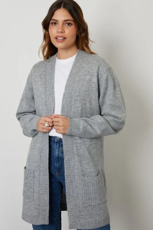 'Ocean' Longline Knitted Cardigan