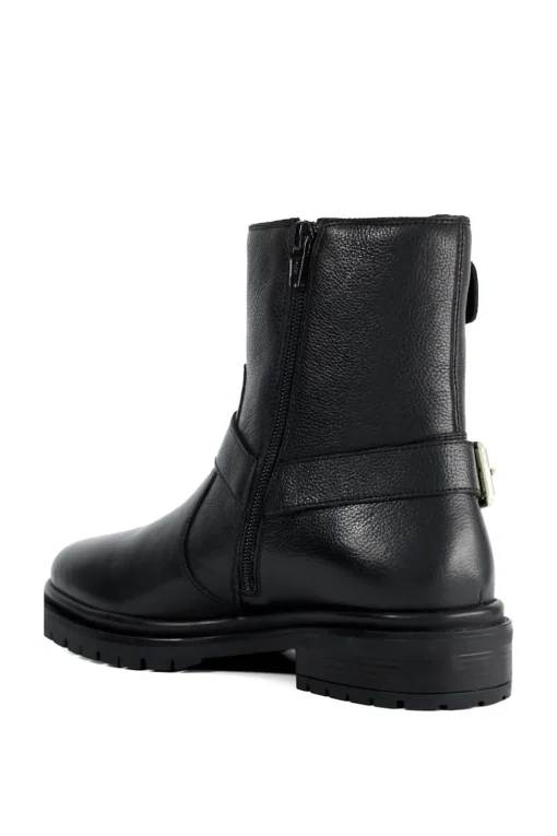 'Panos' Leather Biker Boots