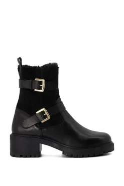 'Perform' Leather Biker Boots