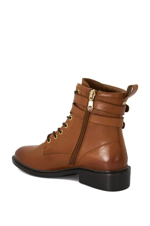 'Phyllis' Leather Ankle Boots