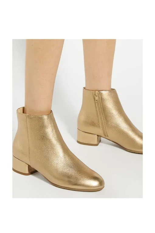 'Pippie' Leather Ankle Boots
