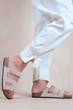 'Pisa' Strappy Flat Sandals