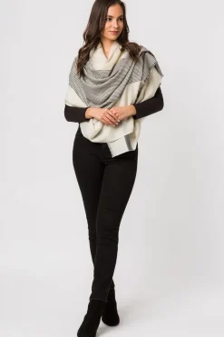 'Pixel' Cashmere & Merino Wool Throw