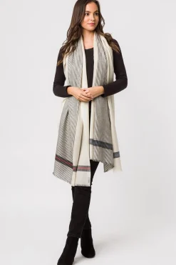 'Pixel' Cashmere & Merino Wool Throw
