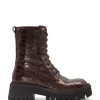 'Play' Leather Lace Up Boots