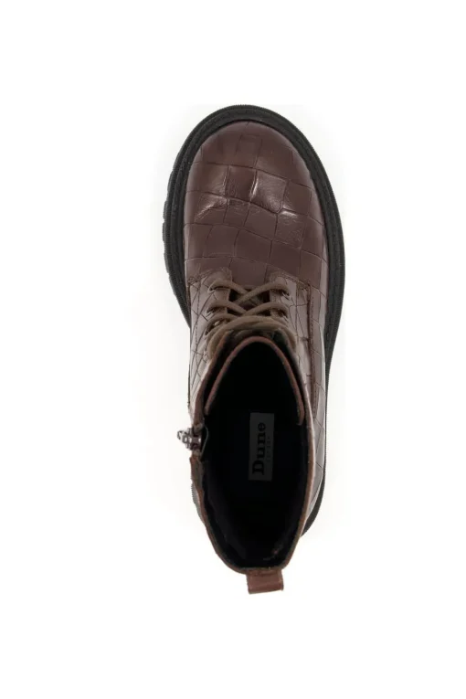 'Play' Leather Lace Up Boots